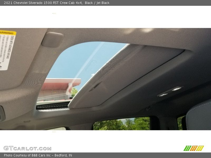 Black / Jet Black 2021 Chevrolet Silverado 1500 RST Crew Cab 4x4