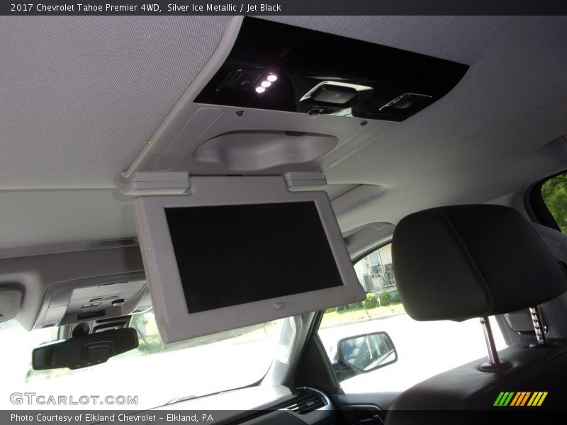 Silver Ice Metallic / Jet Black 2017 Chevrolet Tahoe Premier 4WD