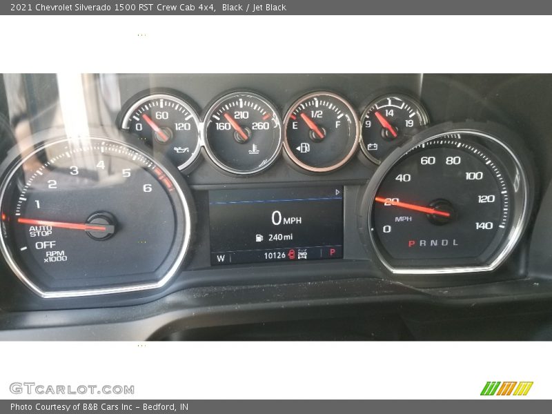 Black / Jet Black 2021 Chevrolet Silverado 1500 RST Crew Cab 4x4