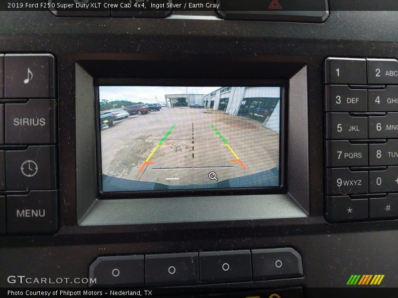 Ingot Silver / Earth Gray 2019 Ford F250 Super Duty XLT Crew Cab 4x4