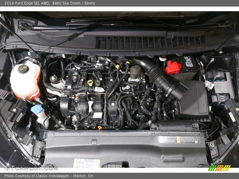  2019 Edge SEL AWD Engine - 2.0 Liter Turbocharged DOHC 16-Valve EcoBoost 4 Cylinder