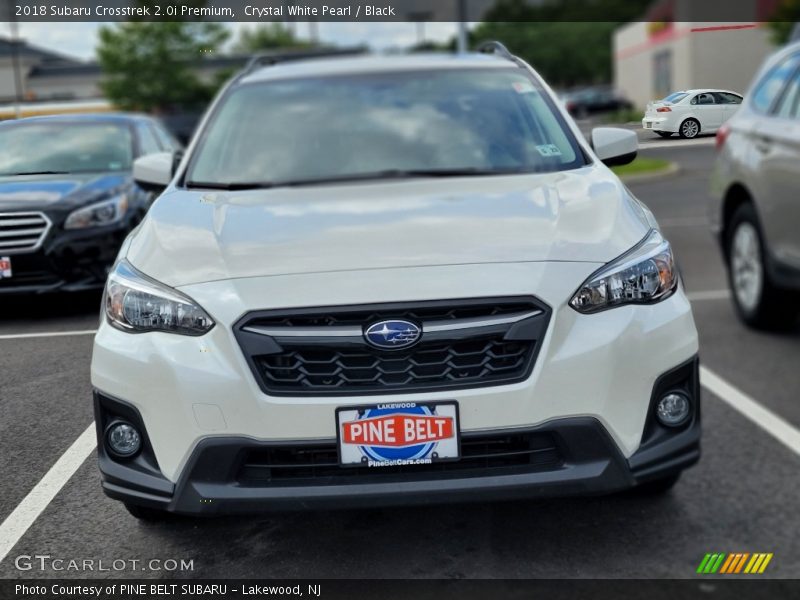 Crystal White Pearl / Black 2018 Subaru Crosstrek 2.0i Premium