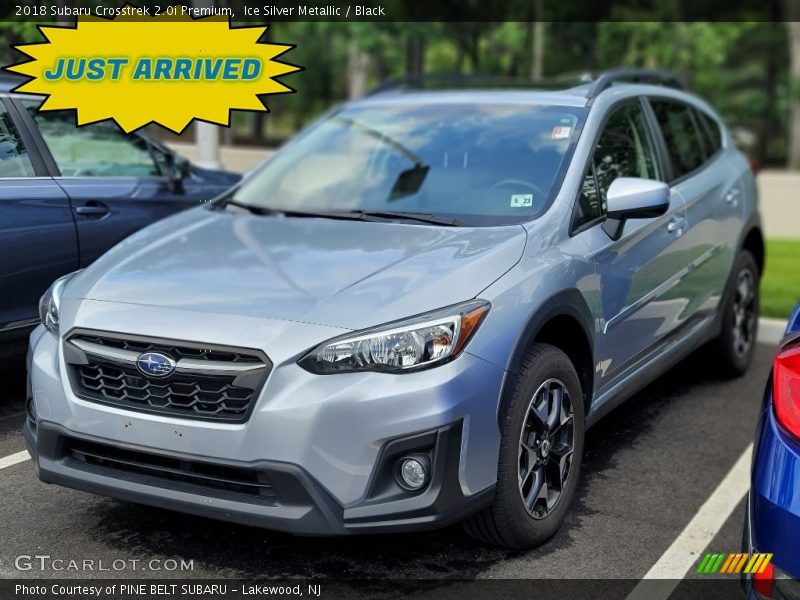Ice Silver Metallic / Black 2018 Subaru Crosstrek 2.0i Premium