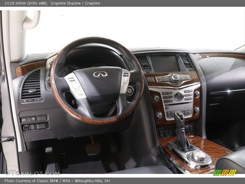Dashboard of 2018 QX80 AWD
