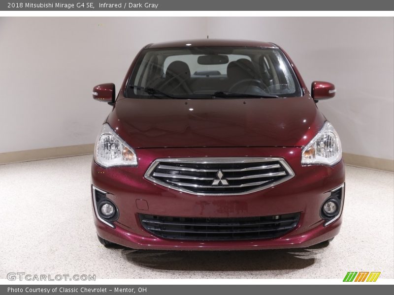 Infrared / Dark Gray 2018 Mitsubishi Mirage G4 SE
