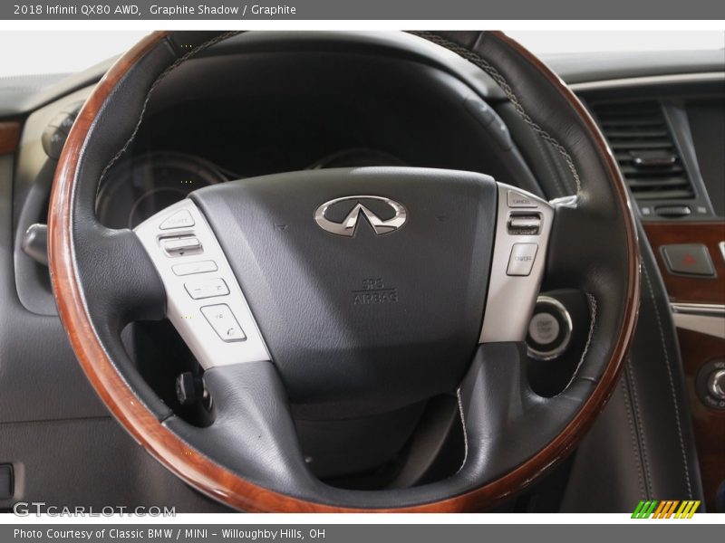  2018 QX80 AWD Steering Wheel