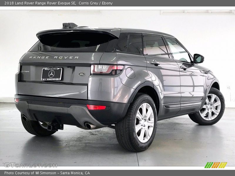 Corris Grey / Ebony 2018 Land Rover Range Rover Evoque SE