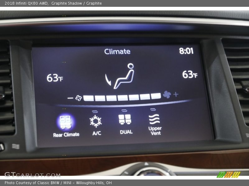 Graphite Shadow / Graphite 2018 Infiniti QX80 AWD
