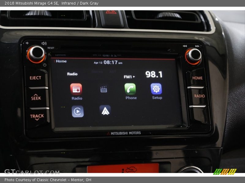 Infrared / Dark Gray 2018 Mitsubishi Mirage G4 SE