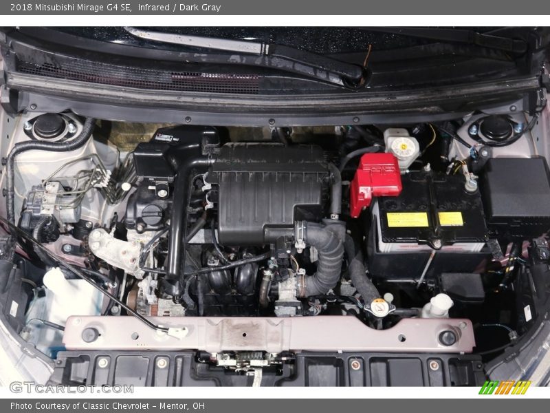  2018 Mirage G4 SE Engine - 1.2 Liter DOHC 12-Valve MIVEC 3 Cylinder