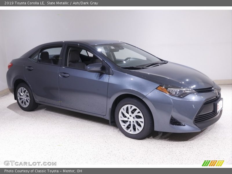 Slate Metallic / Ash/Dark Gray 2019 Toyota Corolla LE