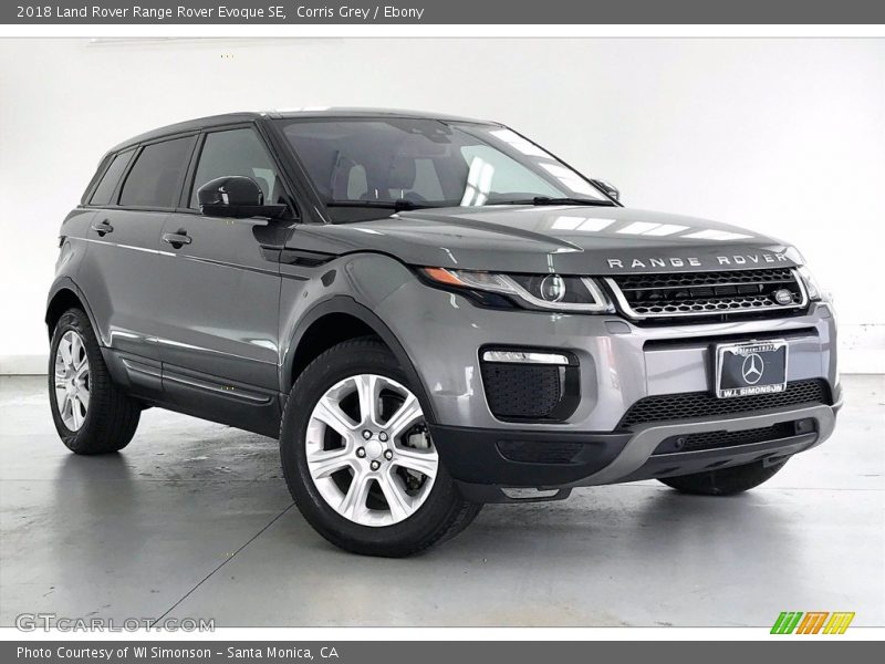 Corris Grey / Ebony 2018 Land Rover Range Rover Evoque SE
