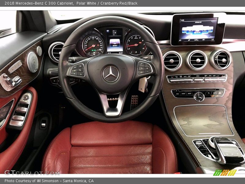 Dashboard of 2018 C 300 Cabriolet