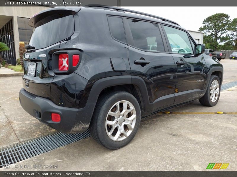 Black / Black 2018 Jeep Renegade Latitude