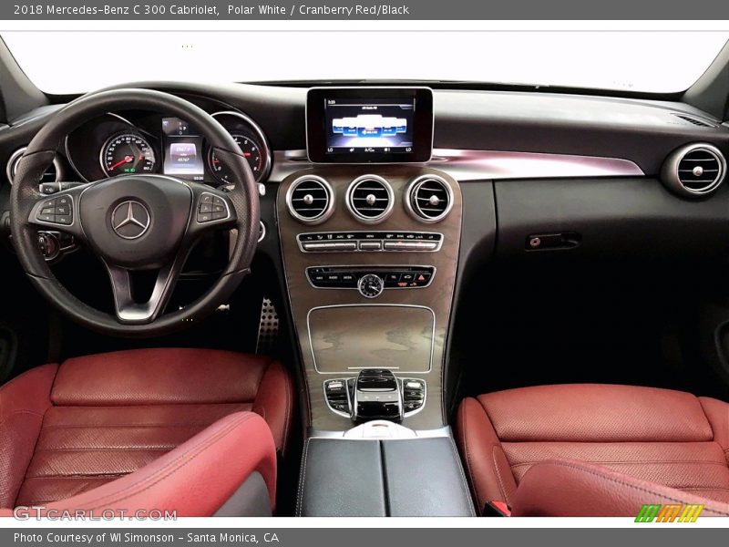 Dashboard of 2018 C 300 Cabriolet