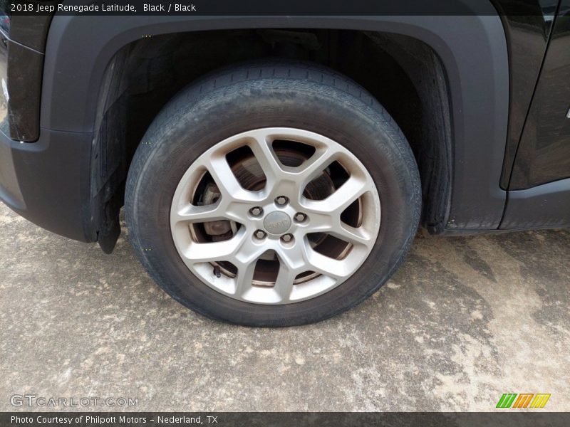 Black / Black 2018 Jeep Renegade Latitude