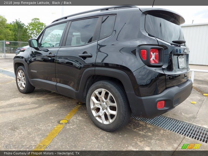 Black / Black 2018 Jeep Renegade Latitude