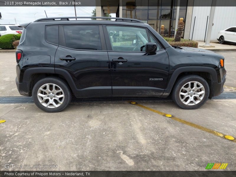 Black / Black 2018 Jeep Renegade Latitude