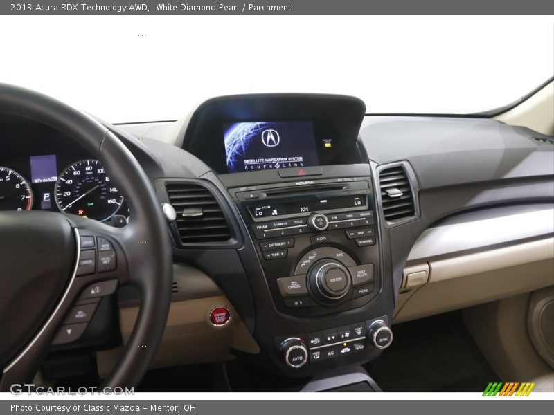 White Diamond Pearl / Parchment 2013 Acura RDX Technology AWD