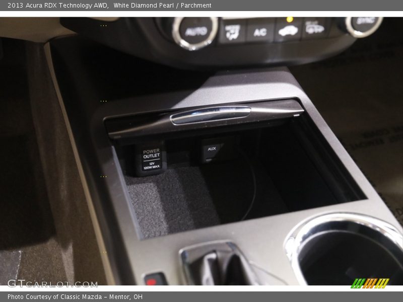 White Diamond Pearl / Parchment 2013 Acura RDX Technology AWD