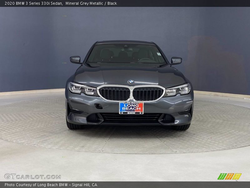 Mineral Grey Metallic / Black 2020 BMW 3 Series 330i Sedan