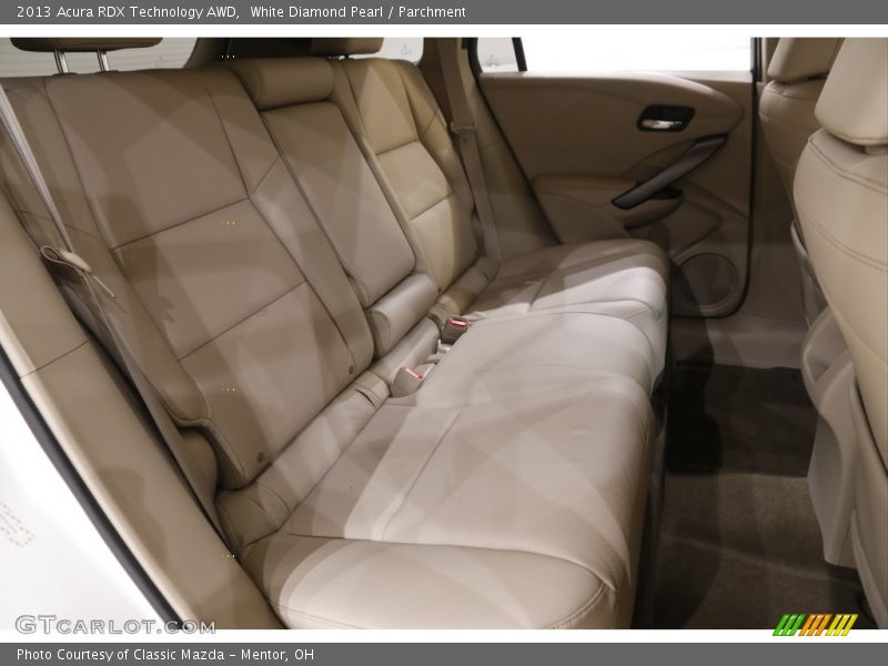 White Diamond Pearl / Parchment 2013 Acura RDX Technology AWD