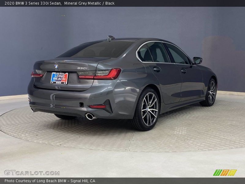 Mineral Grey Metallic / Black 2020 BMW 3 Series 330i Sedan