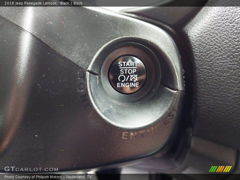 Black / Black 2018 Jeep Renegade Latitude