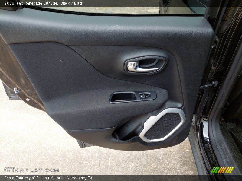Black / Black 2018 Jeep Renegade Latitude