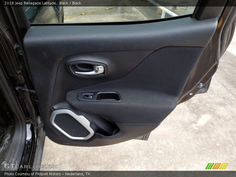 Black / Black 2018 Jeep Renegade Latitude