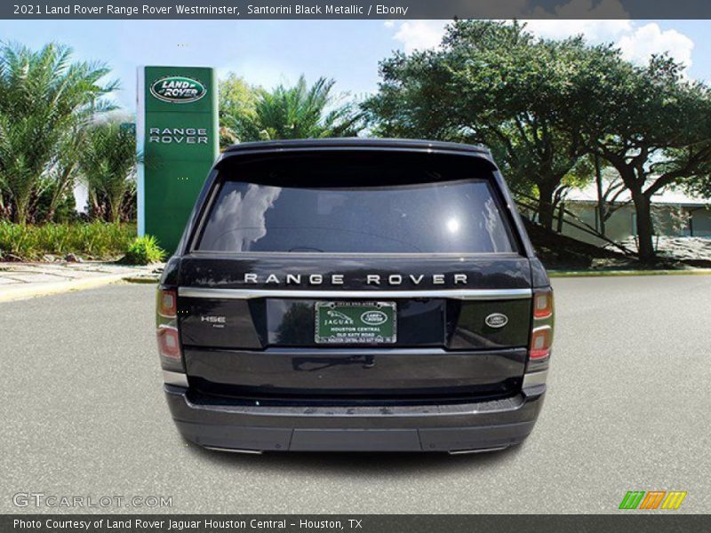 Santorini Black Metallic / Ebony 2021 Land Rover Range Rover Westminster