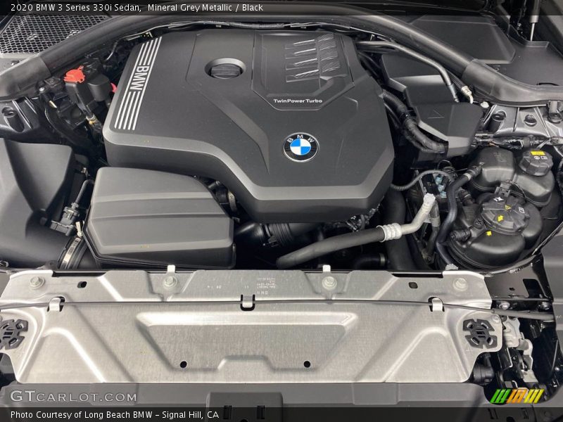 Mineral Grey Metallic / Black 2020 BMW 3 Series 330i Sedan