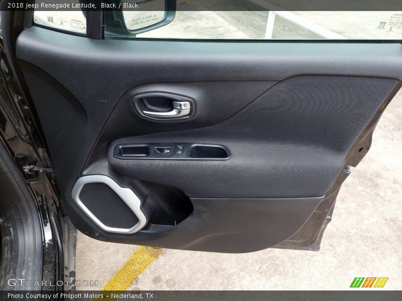 Black / Black 2018 Jeep Renegade Latitude