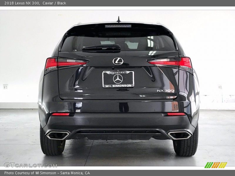 Caviar / Black 2018 Lexus NX 300
