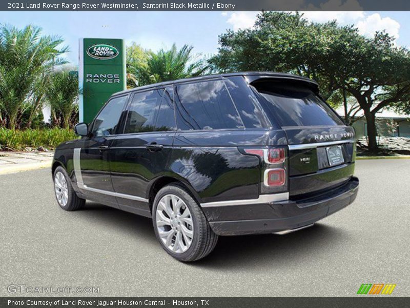 Santorini Black Metallic / Ebony 2021 Land Rover Range Rover Westminster