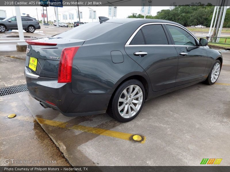 Phantom Gray Metallic / Jet Black 2018 Cadillac ATS FWD