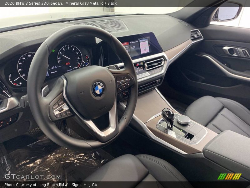Mineral Grey Metallic / Black 2020 BMW 3 Series 330i Sedan