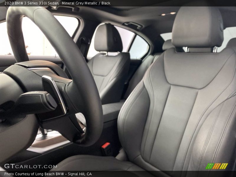 Mineral Grey Metallic / Black 2020 BMW 3 Series 330i Sedan