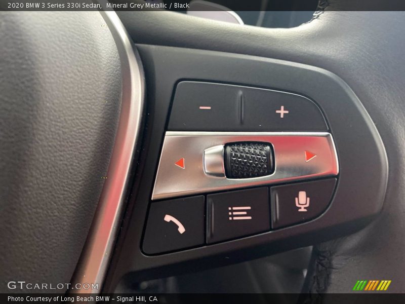 Mineral Grey Metallic / Black 2020 BMW 3 Series 330i Sedan