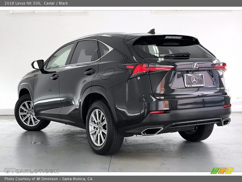 Caviar / Black 2018 Lexus NX 300