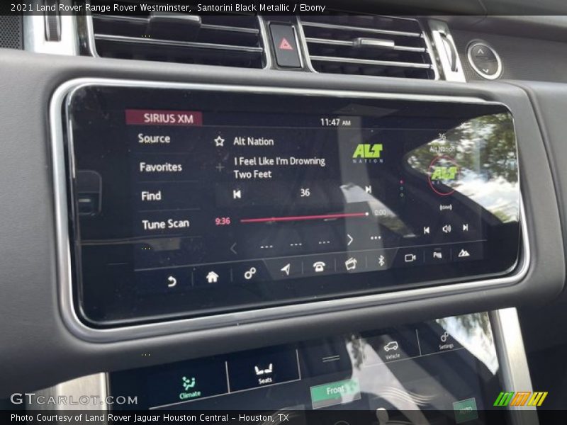 Santorini Black Metallic / Ebony 2021 Land Rover Range Rover Westminster
