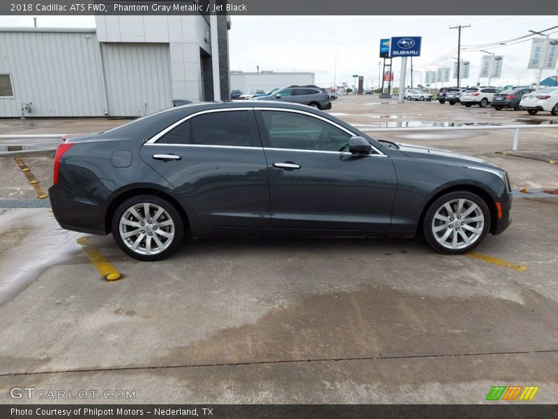 Phantom Gray Metallic / Jet Black 2018 Cadillac ATS FWD