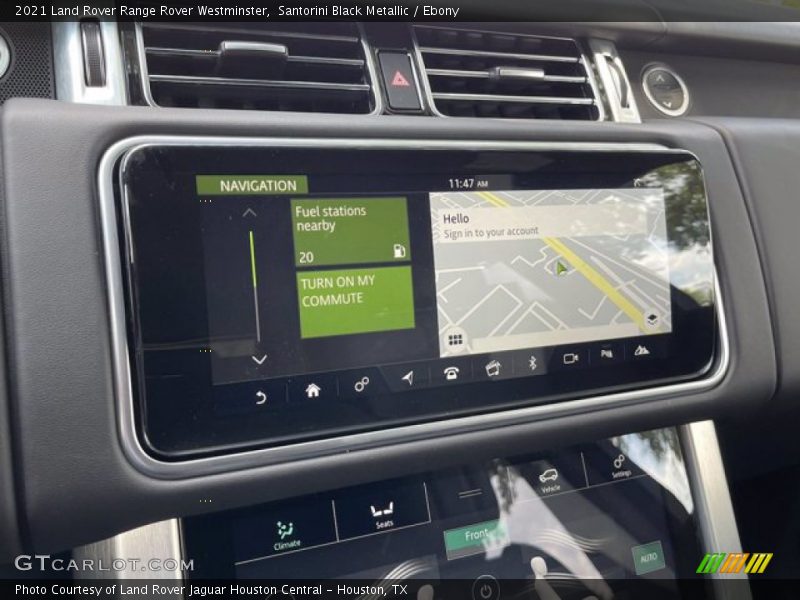 Santorini Black Metallic / Ebony 2021 Land Rover Range Rover Westminster