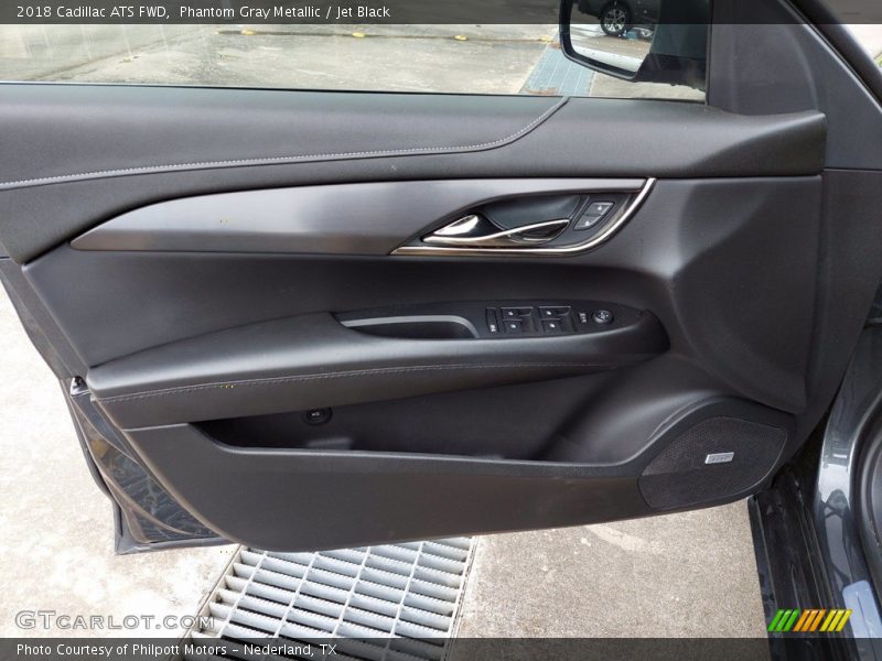 Phantom Gray Metallic / Jet Black 2018 Cadillac ATS FWD
