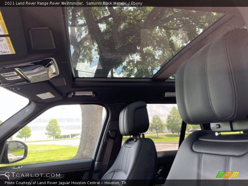Santorini Black Metallic / Ebony 2021 Land Rover Range Rover Westminster