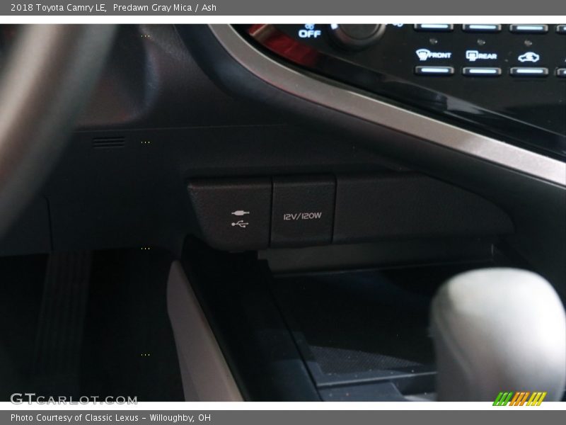 Predawn Gray Mica / Ash 2018 Toyota Camry LE