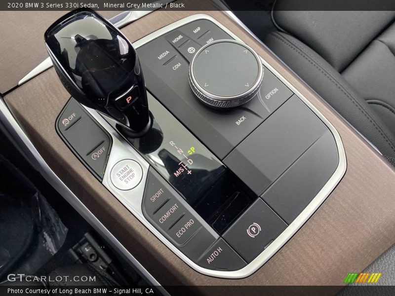 Mineral Grey Metallic / Black 2020 BMW 3 Series 330i Sedan