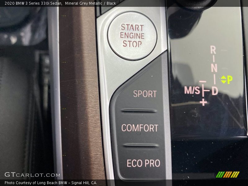 Mineral Grey Metallic / Black 2020 BMW 3 Series 330i Sedan