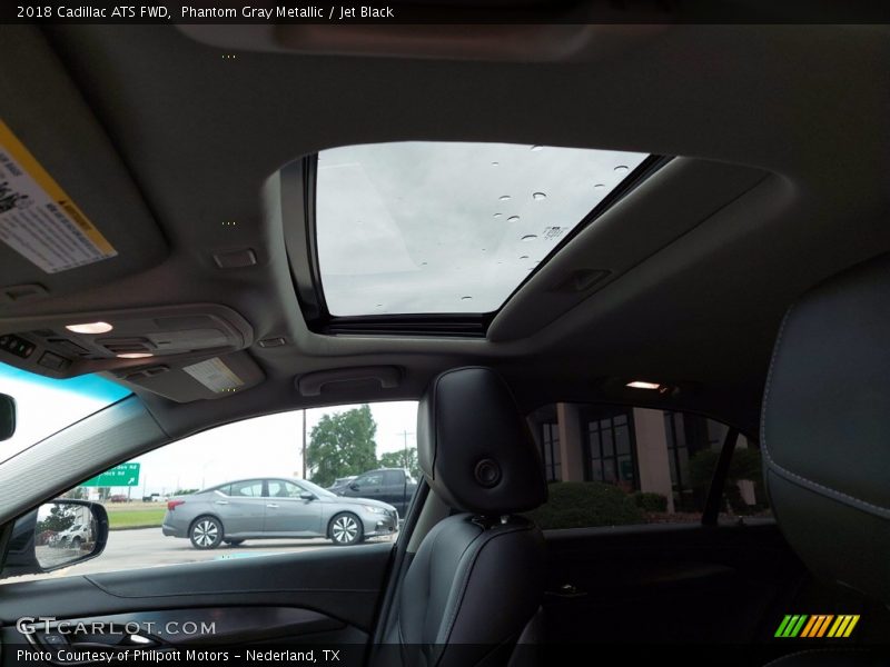 Phantom Gray Metallic / Jet Black 2018 Cadillac ATS FWD
