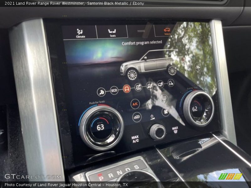 Santorini Black Metallic / Ebony 2021 Land Rover Range Rover Westminster